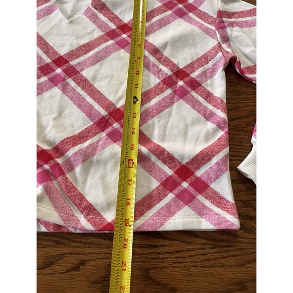 Colsie‎ Womens Matching Lounge Set Size XS Plaid Fleece Comfy Jogger Red NWT - Picture 7 of 8